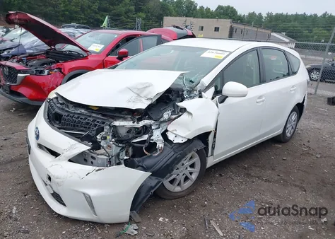 2012 Toyota Prius V Two из США, поврежденный, VIN JTDZN3EU7C3112027
